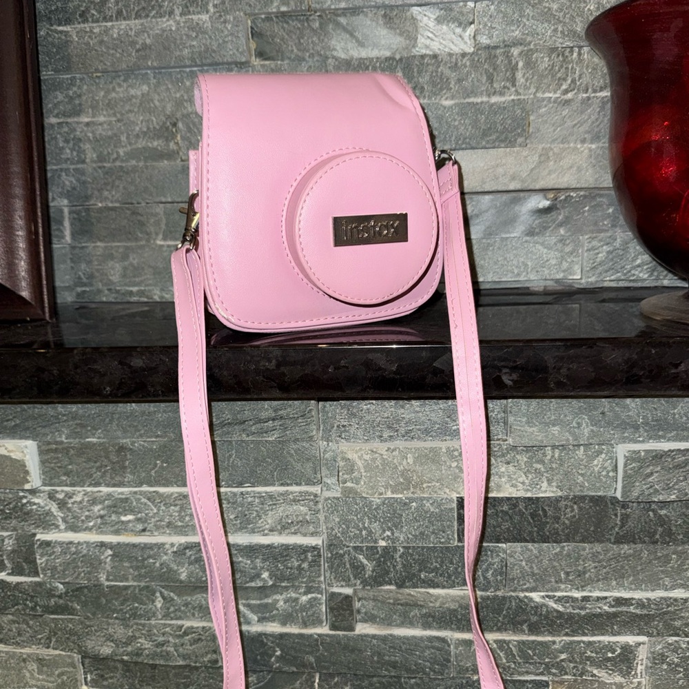 Pink Instax Camera Bag